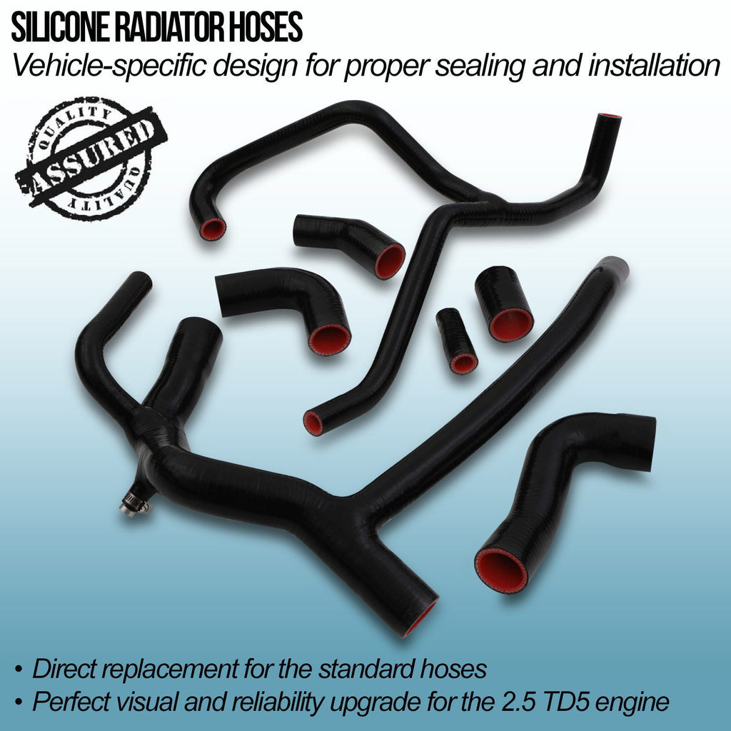 Tubi Radiatore in Silicone Land Rover Discovery 2 2.5 TD5 98-04