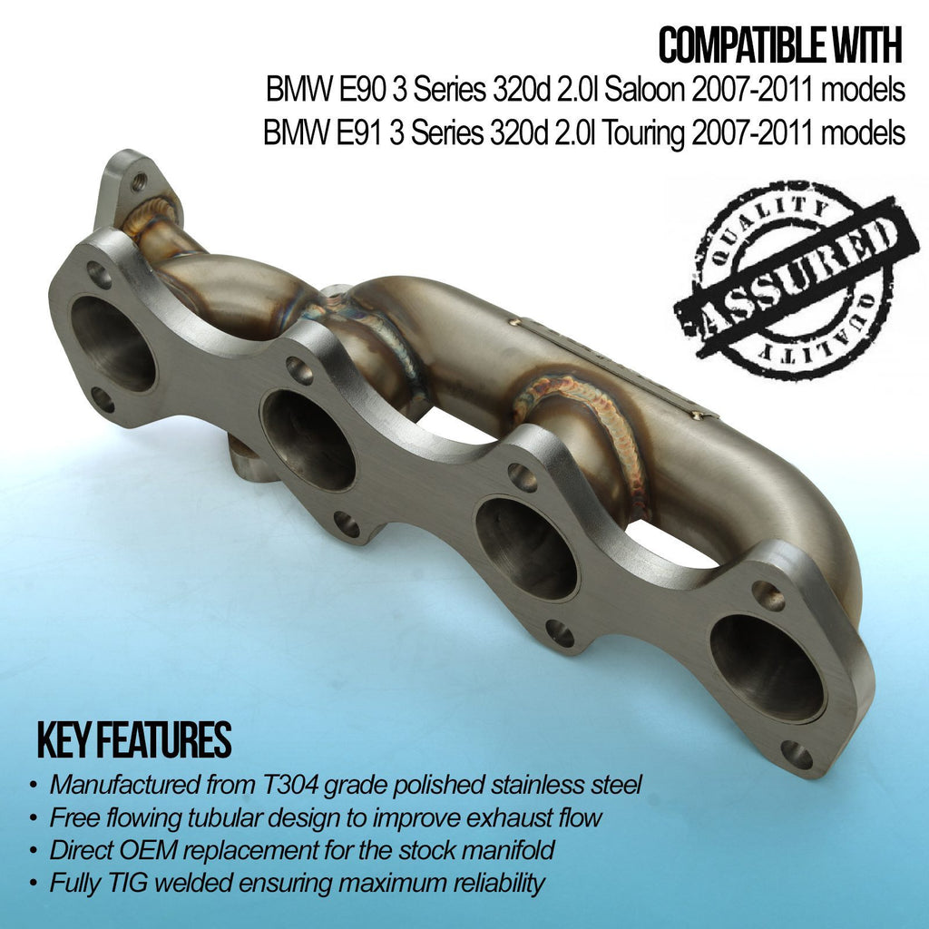 Collettore di Scarico BMW Serie 3 E90 E91 320d N47 07-11