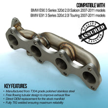 Collettore di Scarico BMW Serie 3 E90 E91 320d N47 07-11