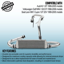 Kit Intercooler Maggiorato Frontale Volkswagen Golf Mk4 GTI 1.8T 98-06 - foto 3