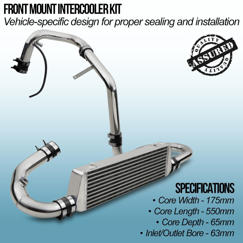 Kit Intercooler Maggiorato Frontale Volkswagen Golf Mk4 GTI 1.8T 98-06 - foto 2