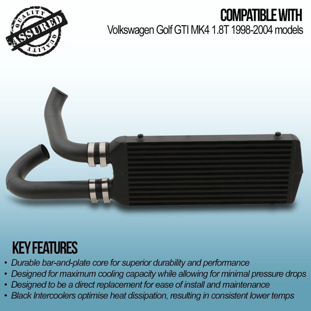 Kit Intercooler Maggiorato Frontale Nero VW Bora 1.8T 20V 99-05 - foto 3