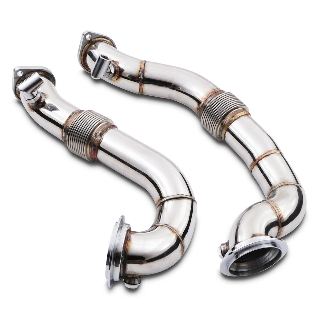 Downpipe Decat 2.5" BMW Serie 3 E90 E91 E92 E93 335i N54 06-11 - foto 6