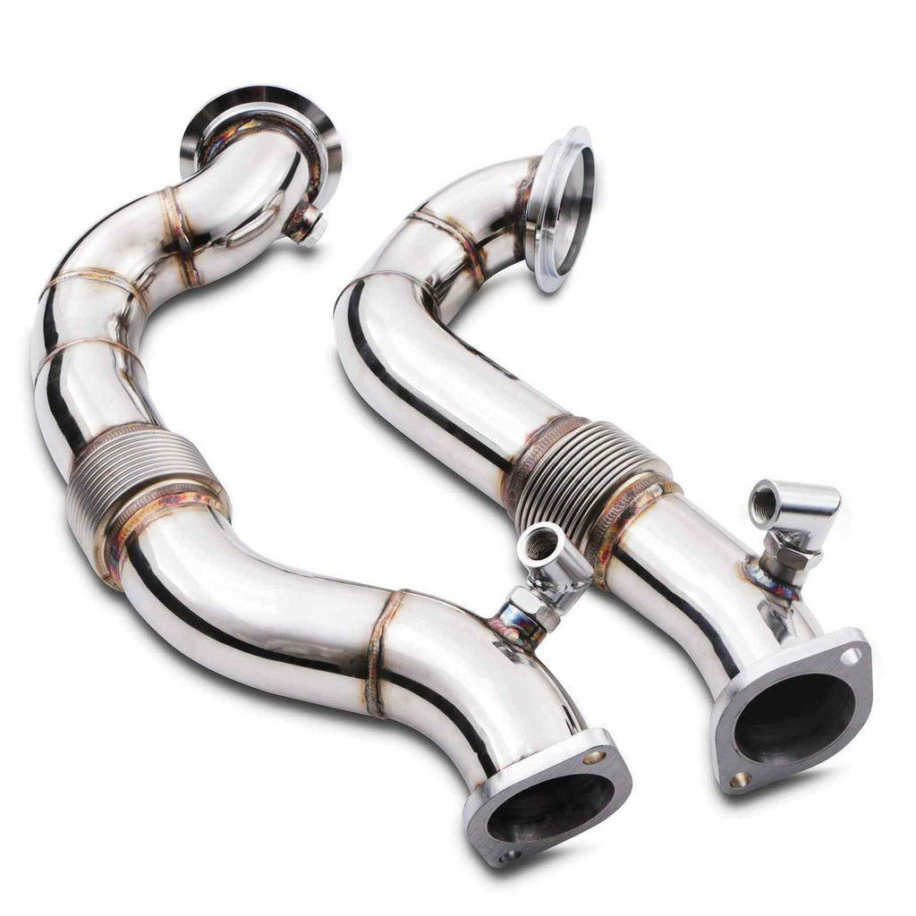 Downpipe Decat 2.5" BMW Serie 1/3 E82 E87 E88 E90 E91 E92 E93 N54 3.0 05-13 - foto 4