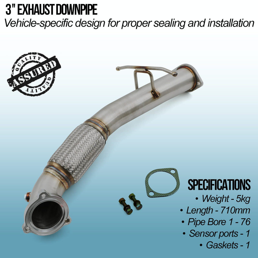 Downpipe 3" Volvo C30 T5 2006+