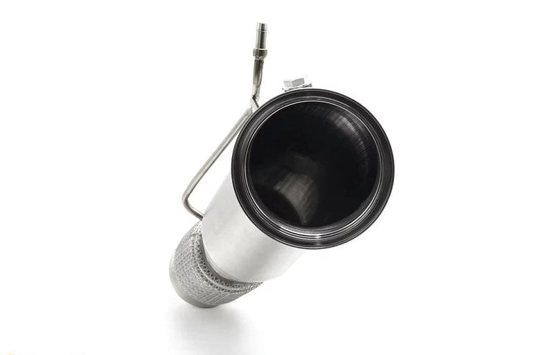 Downpipe catless MST Performance BMW B58 - dettaglio flangia