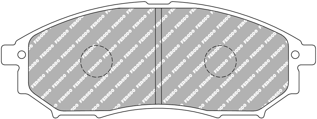 Pastiglie freni Ferodo DS2500 anteriori Nissan 350Z Z33, Qashqai J10