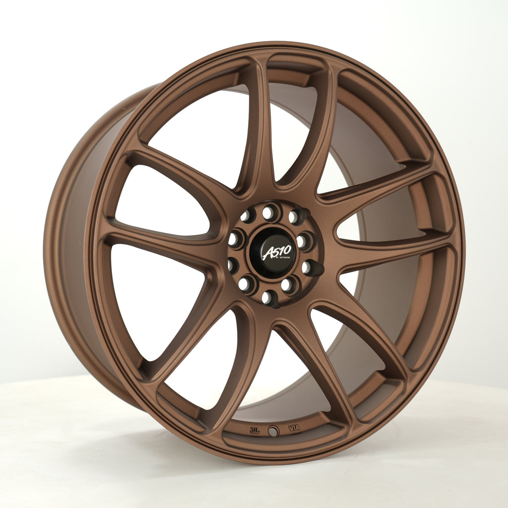 Cerchio in lega Autostar A510 18x8.5 5x100/5x114.3 ET35 Satin Bronze