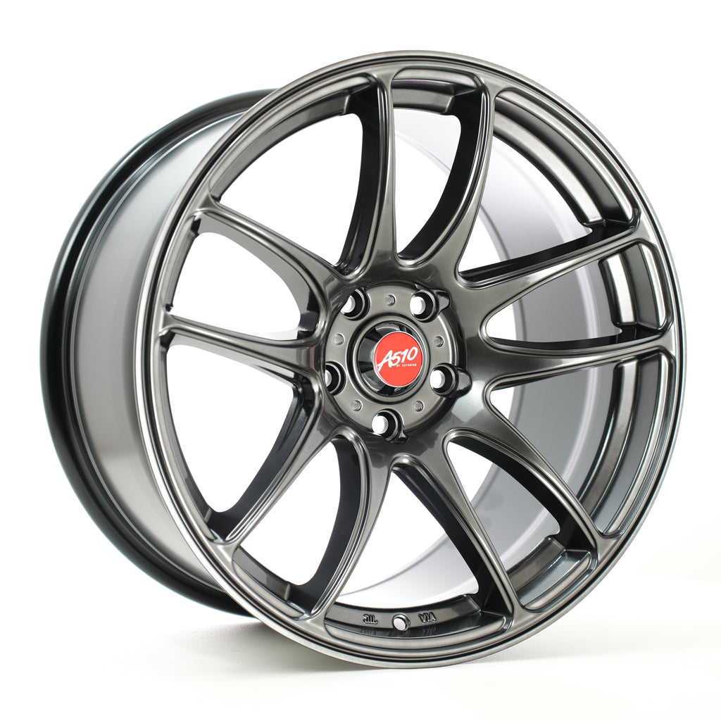 Cerchio in lega Autostar A510 18x9.5 5x114.3 ET35 Hyper Black
