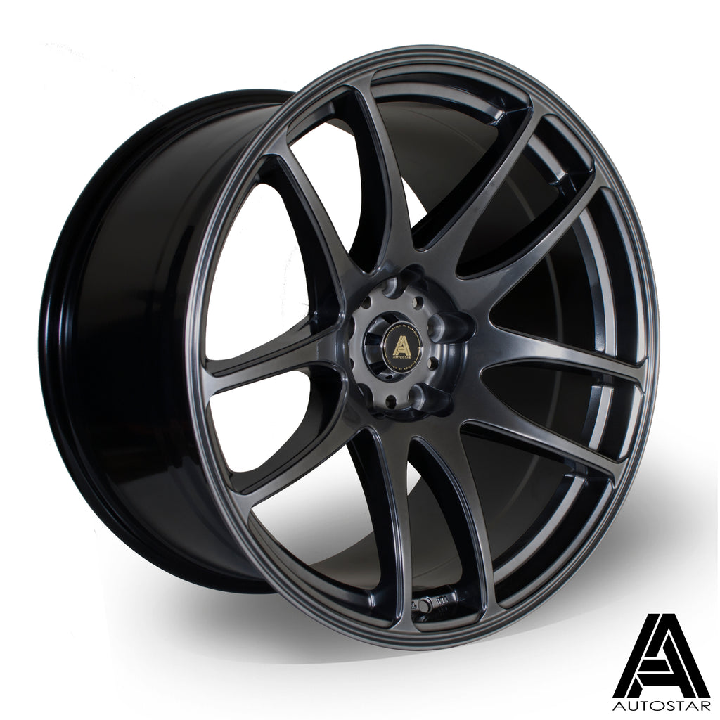 Cerchio in lega Autostar A510 19x10.5 5x114.3 ET22 Hyper Black