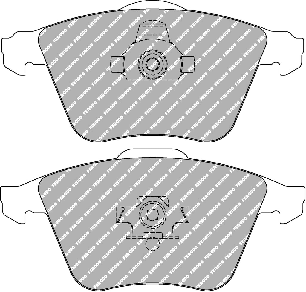 Pastiglie freni Ferodo DS2500 anteriori Volkswagen Golf R Mk6