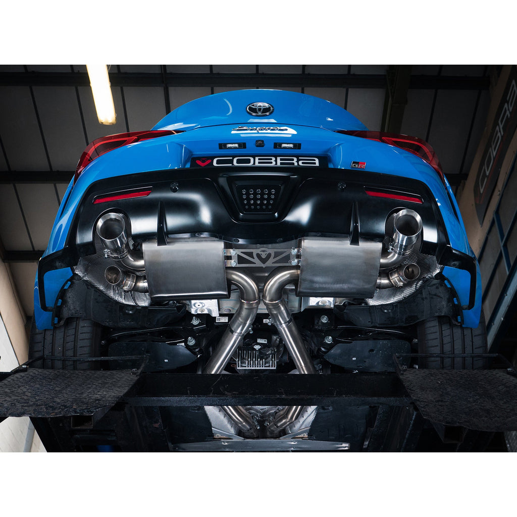 Cobra Sport Scarico sportivo GPF Back valvolato per Toyota Supra A90 (2019+)