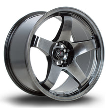 Cerchio in lega Rota Wheels GTR 18x9.5 5x114.3 ET12 Hyper Black