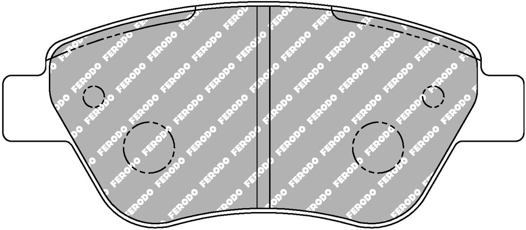 Pastiglie freni Ferodo DS2500 anteriori Opel Corsa D, Adam