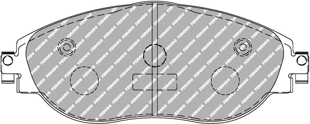 Pastiglie freni racing Ferodo DS3.12 anteriori Seat Ateca KH7, Leon Cupra 5F, Leon 5F, Tarraco KN2