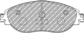 Pastiglie freni racing Ferodo DS3.12 anteriori Audi S3 8V/8Y, Q2 GA, SQ2 GA, TT 8S, TTS 8S