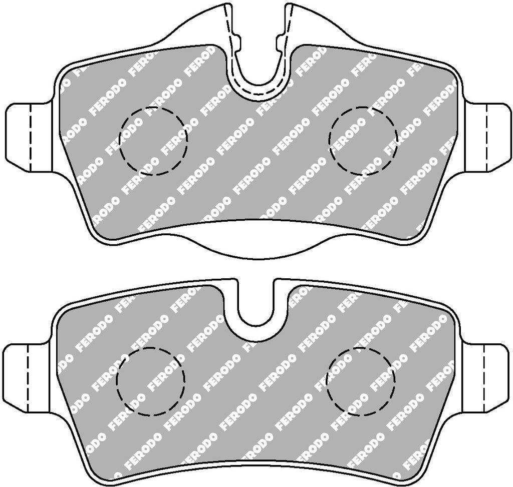 Pastiglie freni racing Ferodo DS1.11 posteriori Mini Cooper R56, One R56