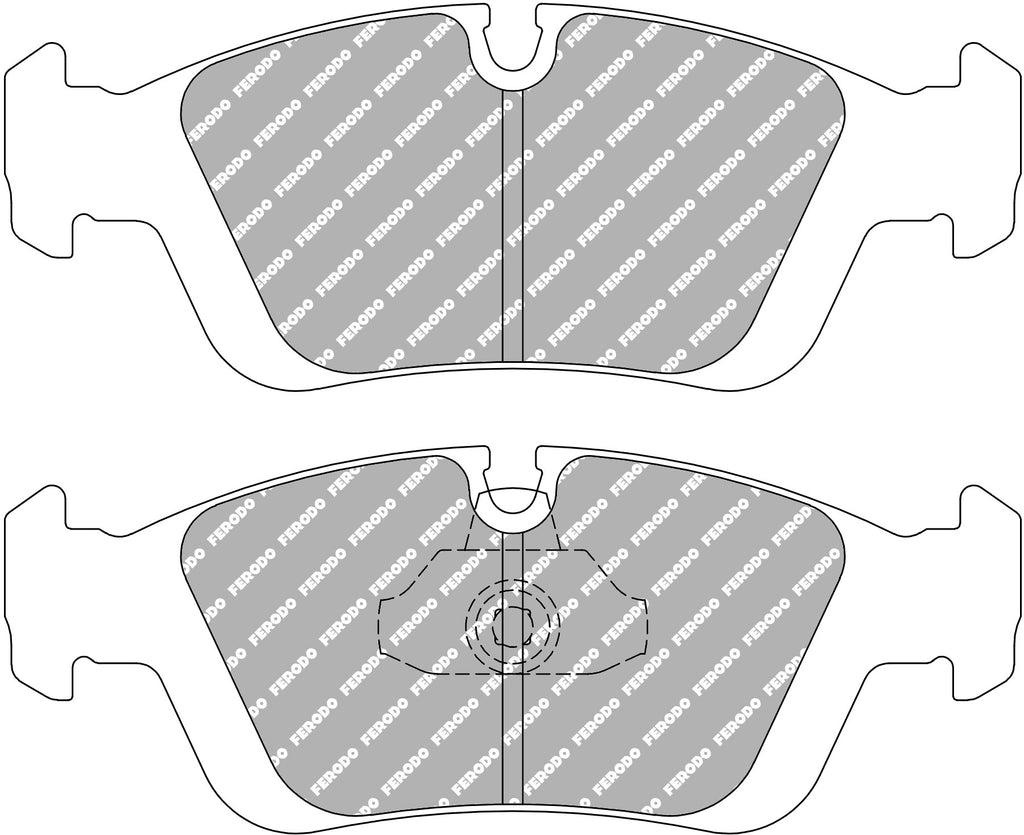 Pastiglie freni Ferodo DS Performance anteriori BMW Serie 3 E36/E46, Z3 E36/7 - E36/8, Z4 E85/E86