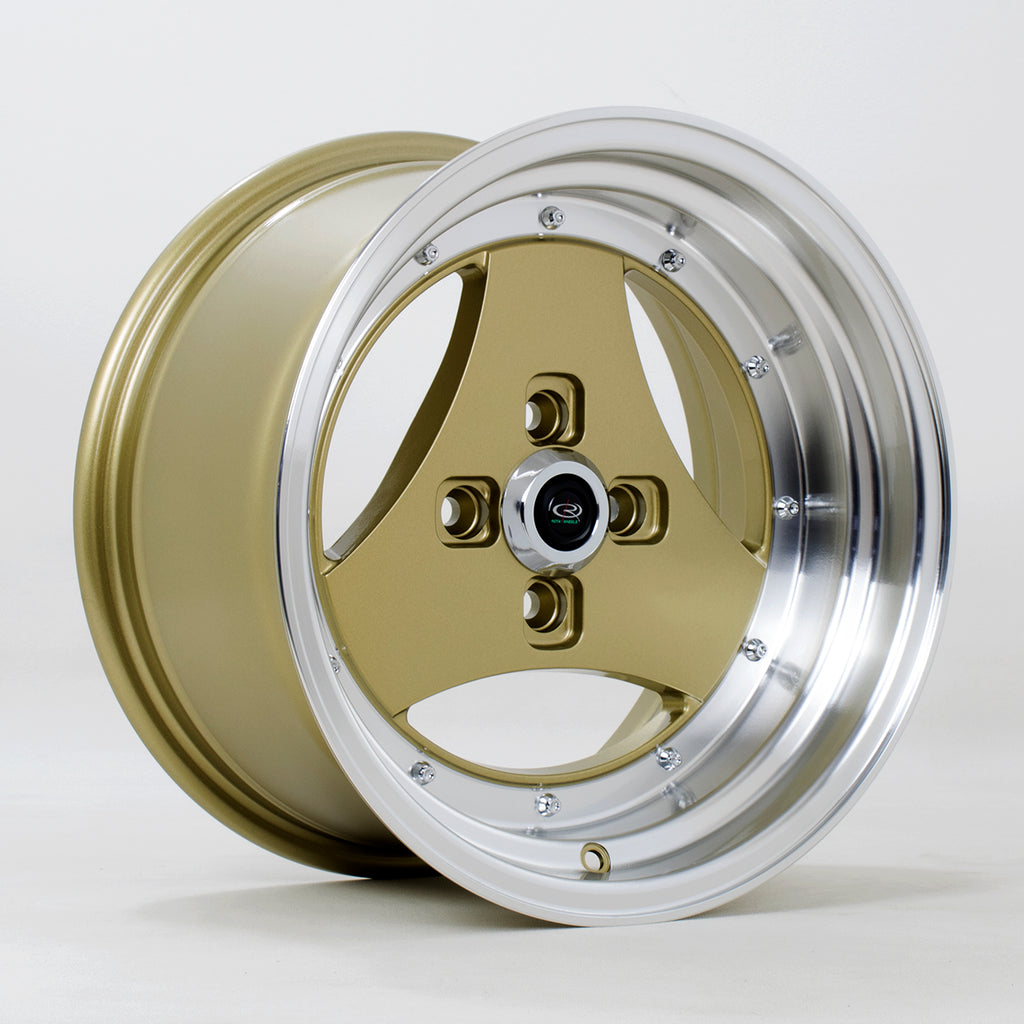 Cerchio in lega Rota Wheels Triad 15x8 4x114.3 ET0 Gold