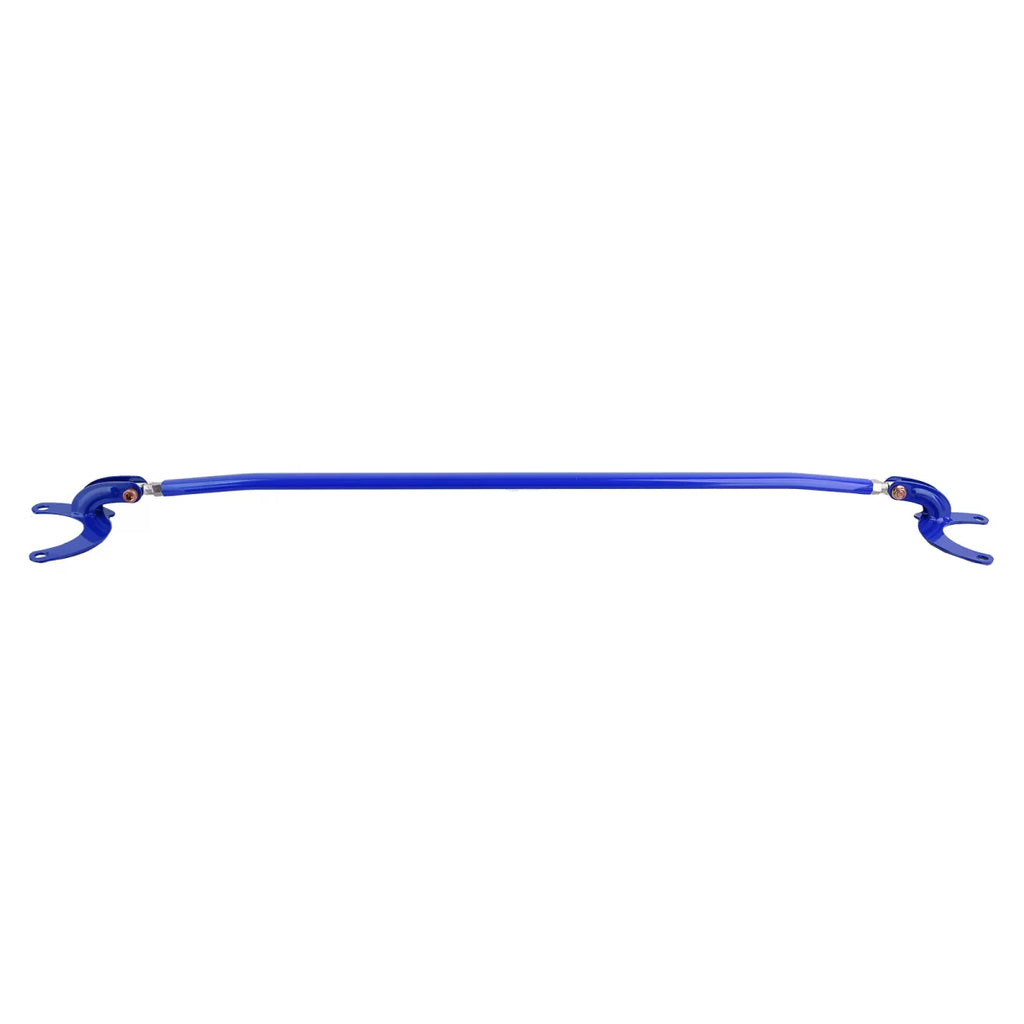Regolabile alluminio Barra duomi blu per anteriore per Peugeot 206 + CC SW 98-08