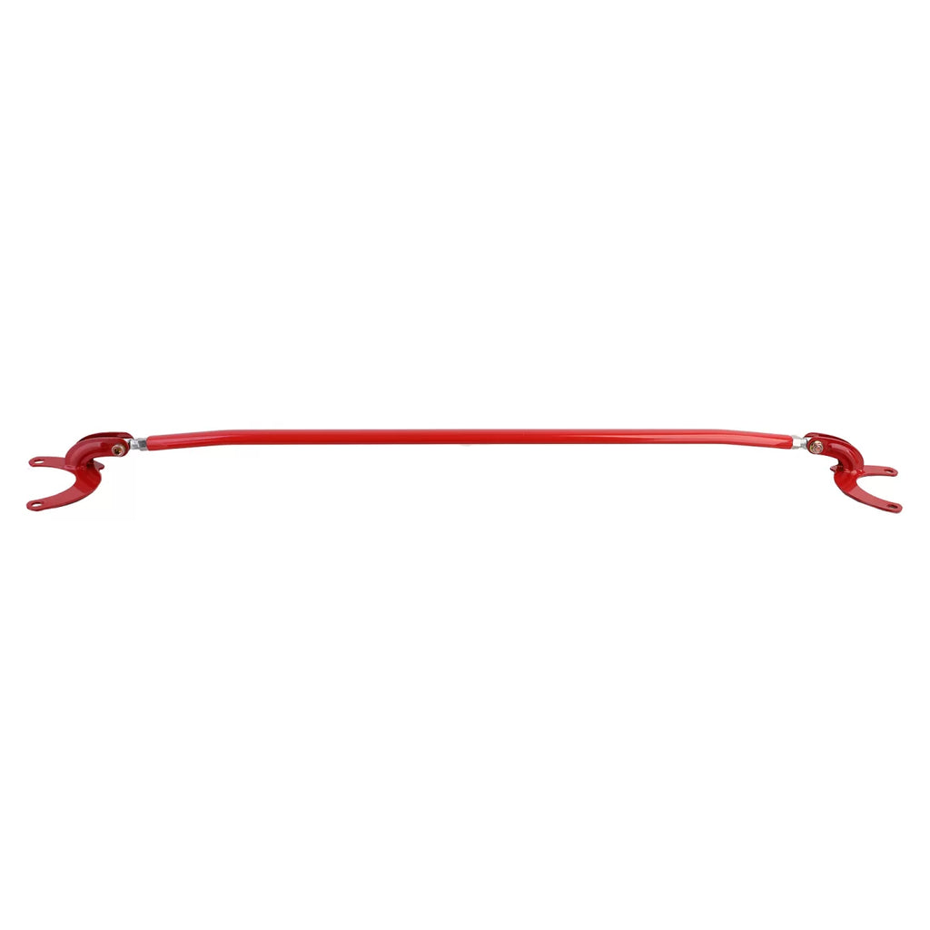 Regolabile alluminio Barra duomi rosso per anteriore per Peugeot 206 + CC SW 98-08