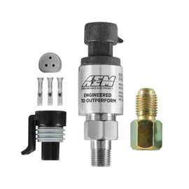 AEM Pressione fluido Stainless Sensore Kit - 7 bar - AEM-30-2130-100