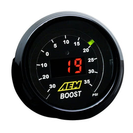 AEM Classic Pressione turbo Manometro - 35 psi - AEM-30-4406