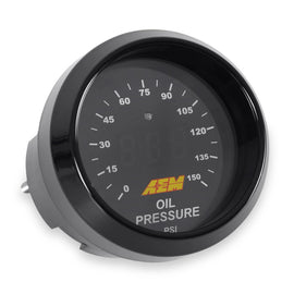 AEM Classic Pressione olio Manometro - 150 psi - AEM-30-4407