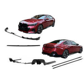 Aero Body kit per BMW Serie 5 G60 M-Tech (2023-) nero Knight design