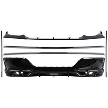 Aero Body kit per BMW Serie 7 G70 M-Tech (2022 e successivi) nero Knight design Nero lucido