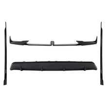 Carica l'immagine nel visualizzatore di Gallery, Aero Body kit per BMW X6 G06 LCI M-Sport (2024-) nero Knight design Nero lucido