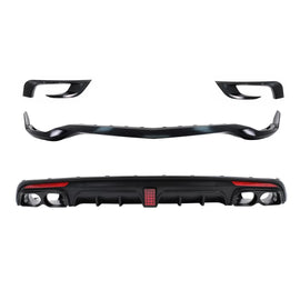 Aero Body kit paraurti Lip e aria diffusore per Mercedes Classe S W222 S63 S65 (2013-06.2017)