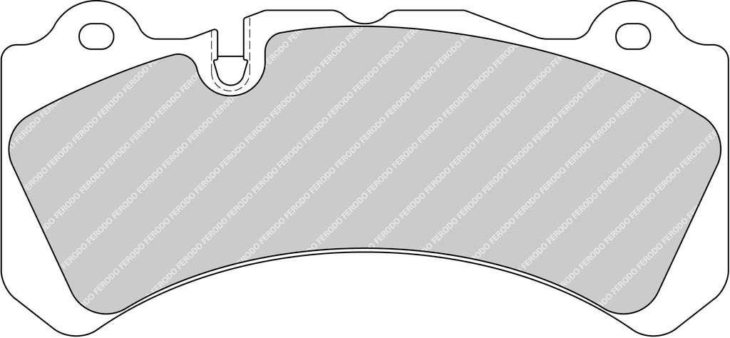 Pastiglie freni racing Ferodo DS UNO Volvo S60 Mk2, V60 Mk1/Mk2