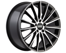Load image into Gallery viewer, Cerchio in Lega Fondmetal INSPIRED AIDON (FMI04) 18x8 ET48 5x112 GLOSSY BLACK MACHINED