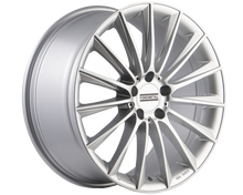 Load image into Gallery viewer, Cerchio in Lega Fondmetal -until stocks last- INSPIRED AIDON (FMI04) 18x8 ET38 5x112 GLOSSY SILVER