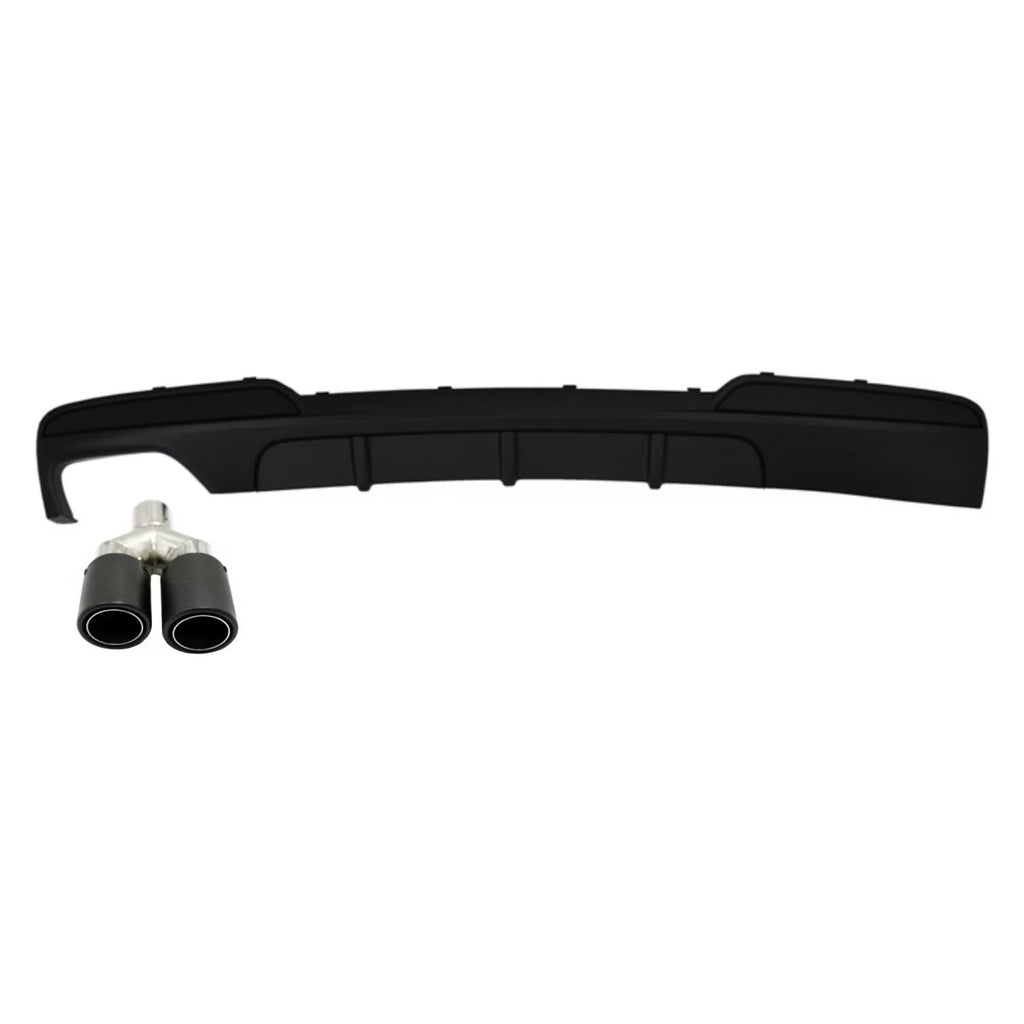 Aria diffusore con Silenziatore di scarico terminale opaco Fibra di carbonio per BMW Serie 5 F10 F11 berlina Touring