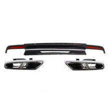 Aria diffusore Terminali di scarico per Mercedes Classe S W222 Sport Line kit (2013-06.2017) S65 design