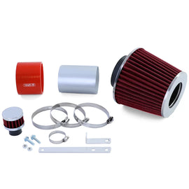 Kit aspirazione con rosso Sport Filtro aria per Audi TT 8N 1.8 4Cyl 98-06