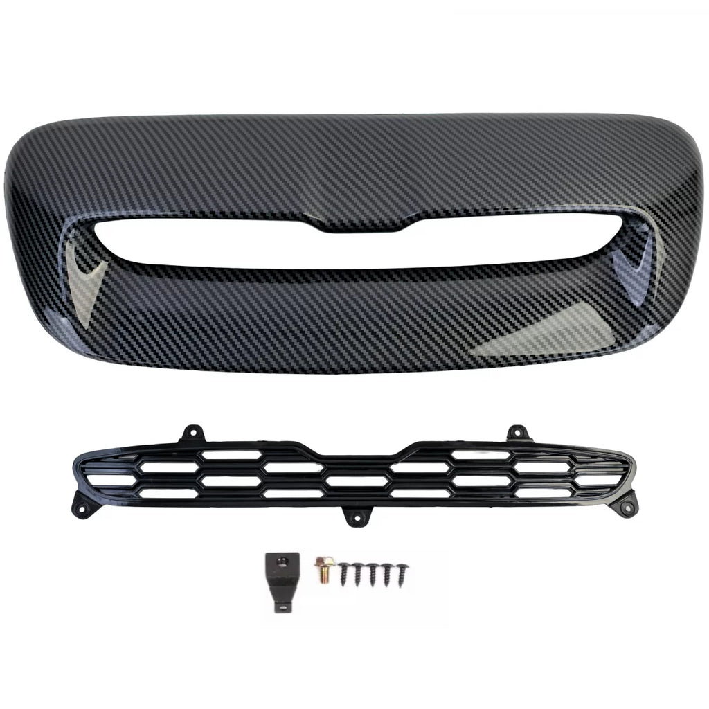 Aria presa d’aria aria aspirazione cofano Effetto carbonio per Mini Cooper S R55 R56 R57 R58