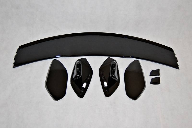 Alettone Mercedes W177 Look AMG Nero lucido Mercedes W177