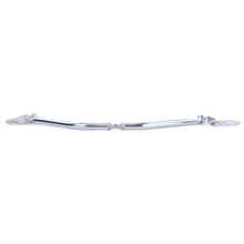Alluminio anteriore Barra duomi 3-pezzo lucidato per BMW Serie 3 E46 316 318 da 98