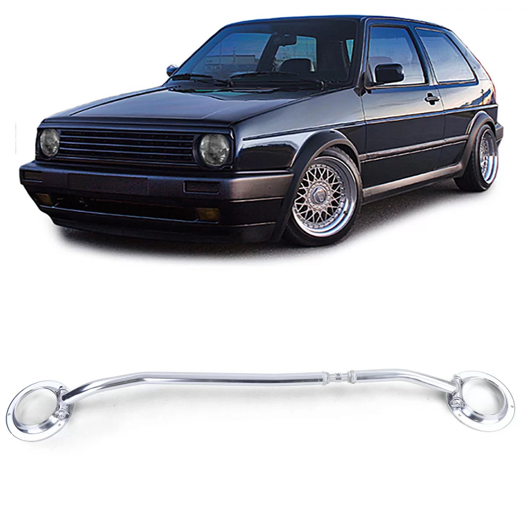 Alluminio anteriore Barra duomi 4-pezzo regolabile per VW Golf 2 GTI 16V 83-91