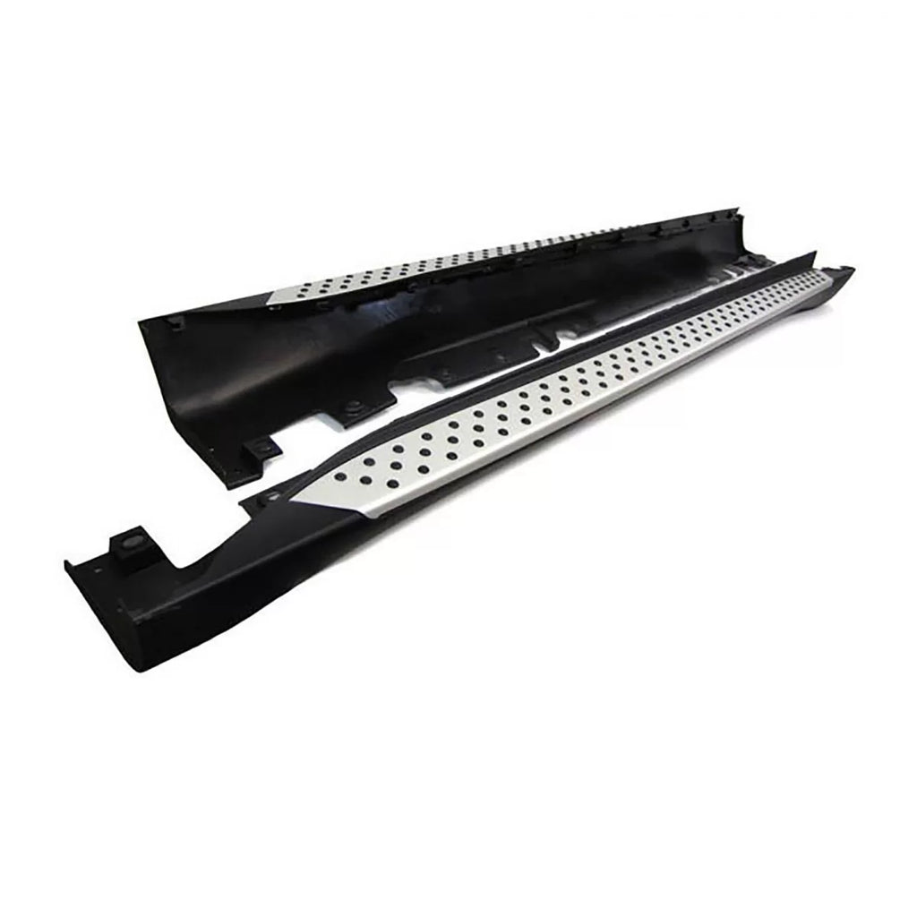 Alluminio Pedane laterali laterale protezione OE stile con ABE per BMW X6 E71 E72 08-14