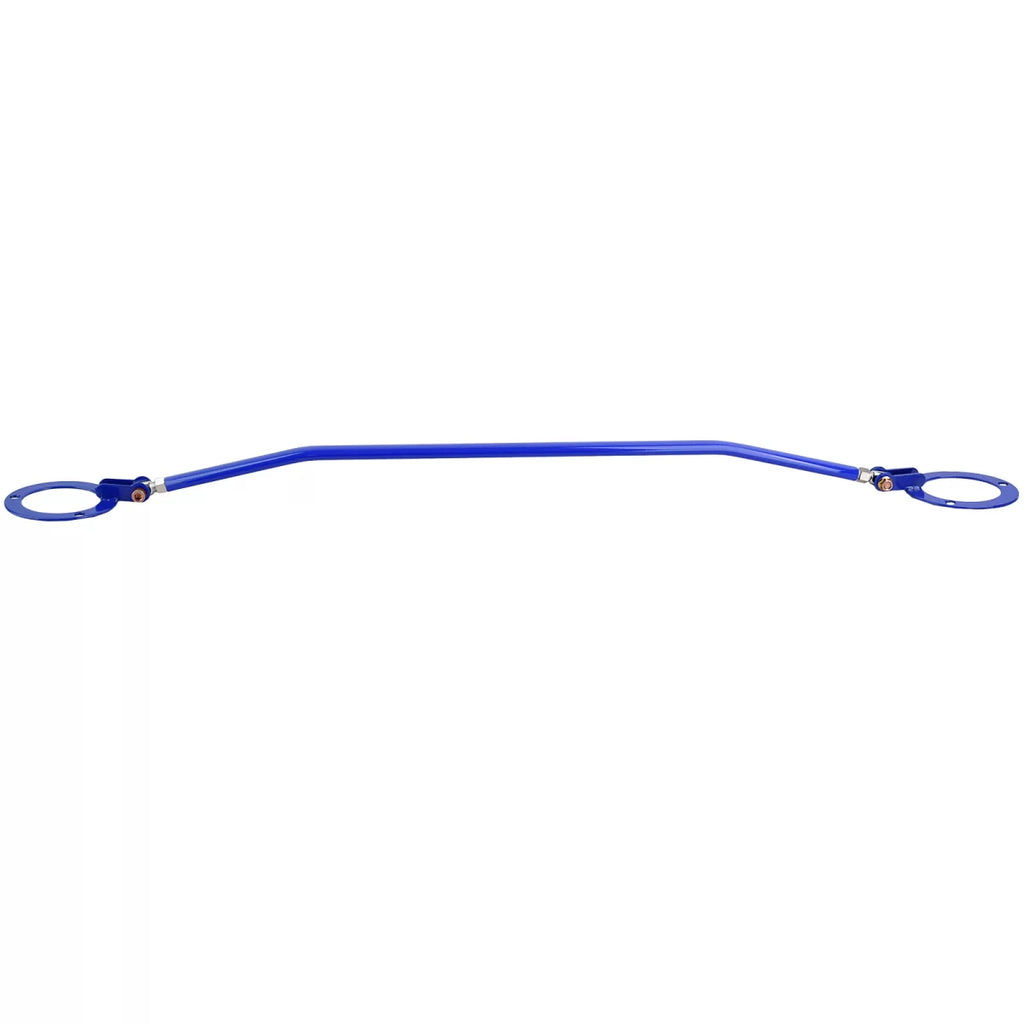 Alluminio Barra duomi blu anteriore regolabile per BMW Serie 5 E34 520i 525i 89-96