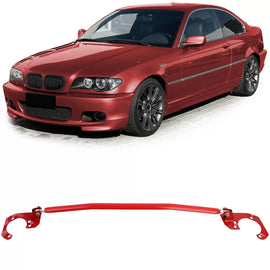 Alluminio Barra duomi rosso regolabile compatibile BMW E46 6 cyl 320i 323i 325i 328i 330i