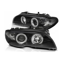 Angel Eyes CCFL fari anteriori per BMW Serie 3 E46 Coupe Cabrio (04.2003-2006) nero