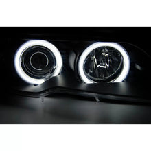 Angel Eyes CCFL fari anteriori per BMW Serie 3 E46 Coupe Cabrio (04.2003-2006) nero