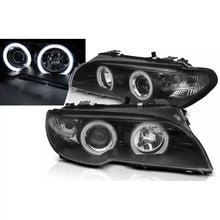Angel Eyes CCFL fari anteriori per BMW Serie 3 E46 Coupe Cabrio (04.2003-2006) nero