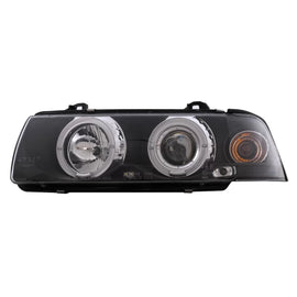 Angel Eyes fari anteriori per BMW Serie 3 E36 Coupe Cabrio (1991-08.1999) nero
