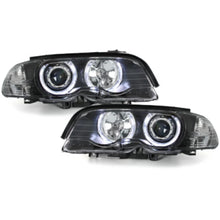 Angel Eyes fari anteriori per BMW Serie 3 E46 Coupe Cabrio (04.1999-03.2003) nero